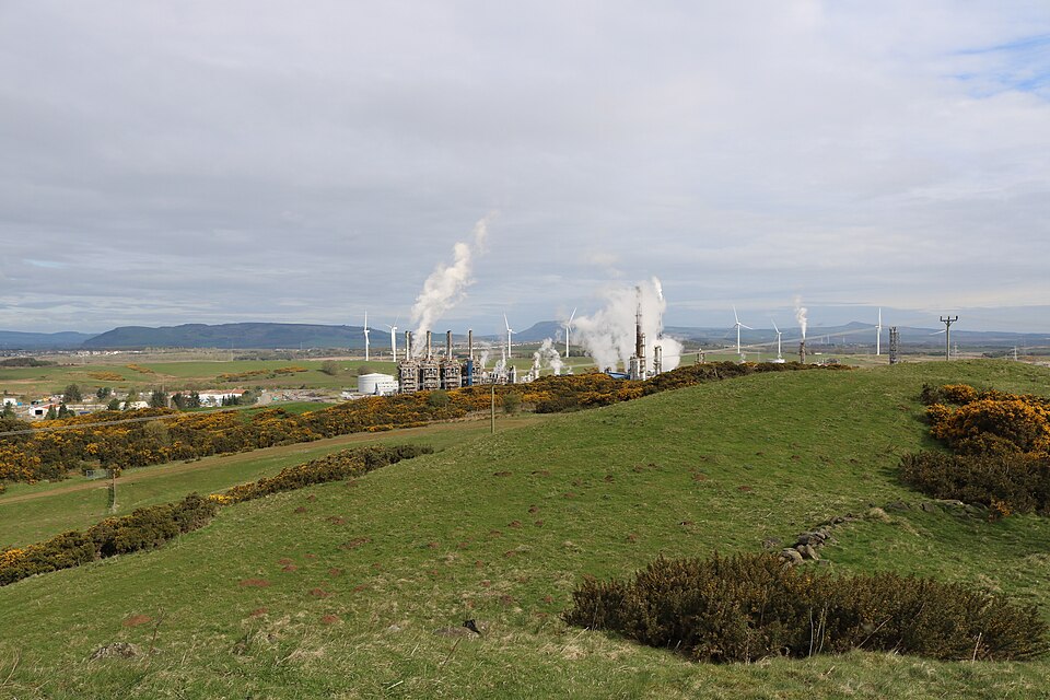 Industrial chemical processing facility